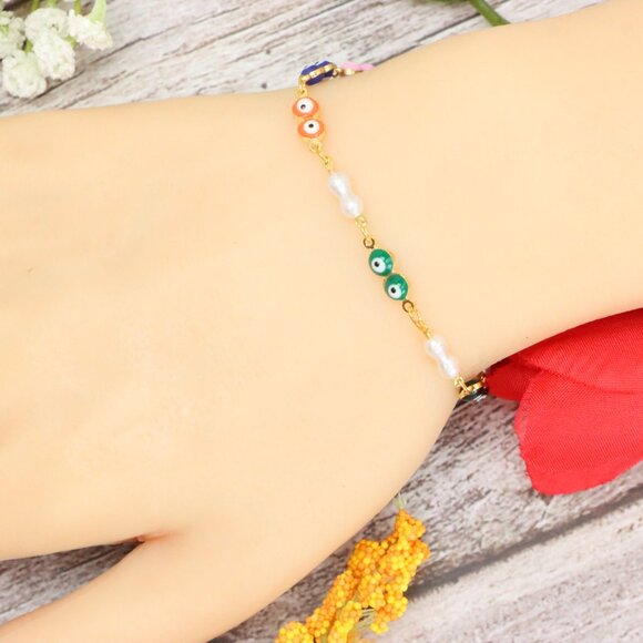 "Trendy Bracelet for Girls & Women – Cute, Adjustable & Gift-Ready | MLCRC1509 - Picture 3 of 10
